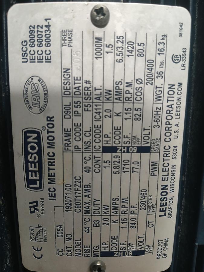 Used Hydraulic Power Unit + Large Cylinder