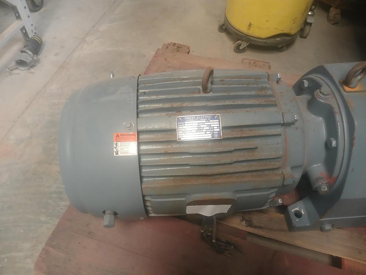Used Priest Electric motor with