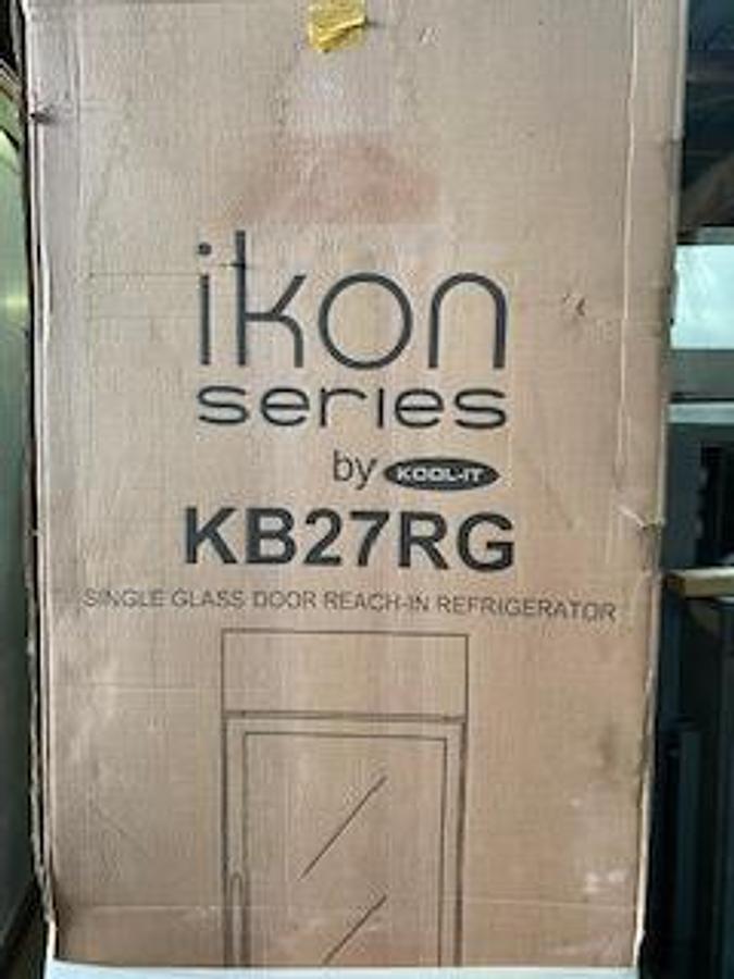 Kool-IT Ikon Series Commercial Reach-In Glass Door Refrigerator &/or Storage Freezer