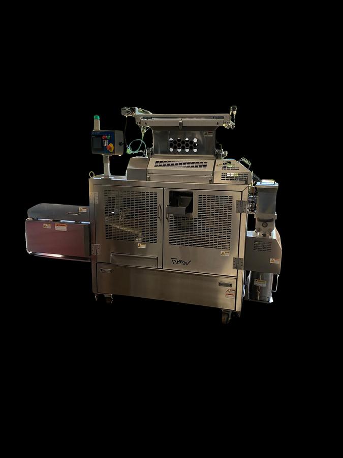 Used 2015 Rheon TWIN DIVIDERS Md.# VX212 & PUNCH ROUNDERS Md.# PR101