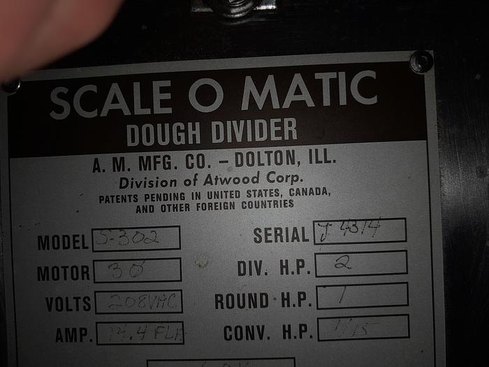 Used ATWOOD MANUFACTURING / SCALE-O-MATIC S-302