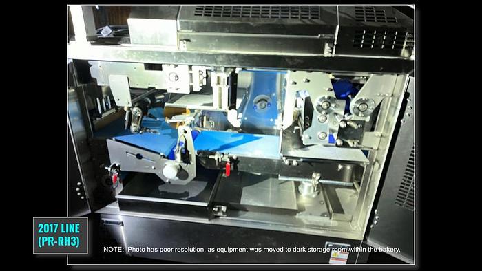 Used RHEON 2015 & 2017 DIVIDER/ROUNDER FORMING SYSTEM---USED only 75Hrs.