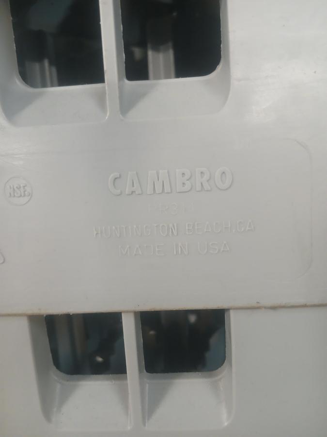 Used Cambro PR314 Rack Panel – NSF