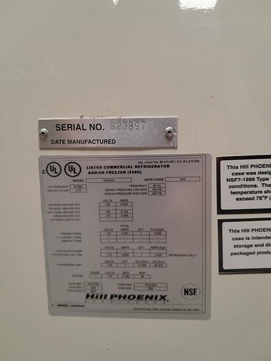 Used 2004 HILL PHOENIX O3UMA4