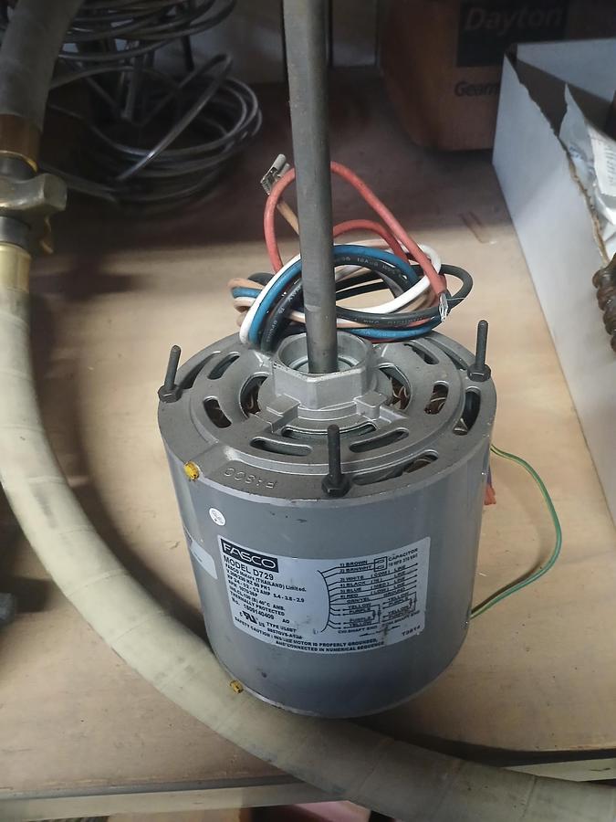 Used Fasco D729 Blower Motor 