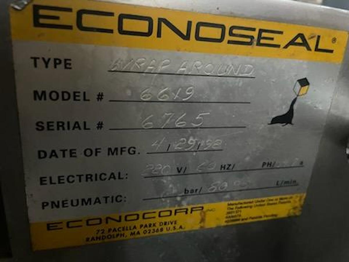 Used USED Spartan Econoseal Horizontal Cartoner