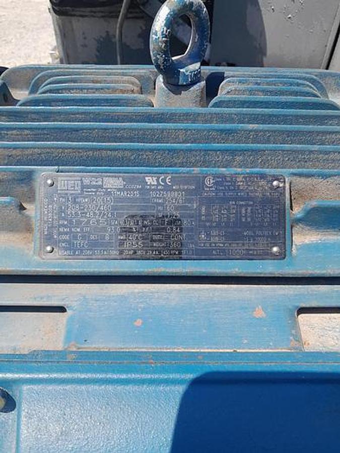 Used INGERSOLL-RAND AIR COMPRESSOR Md.TPTA 40