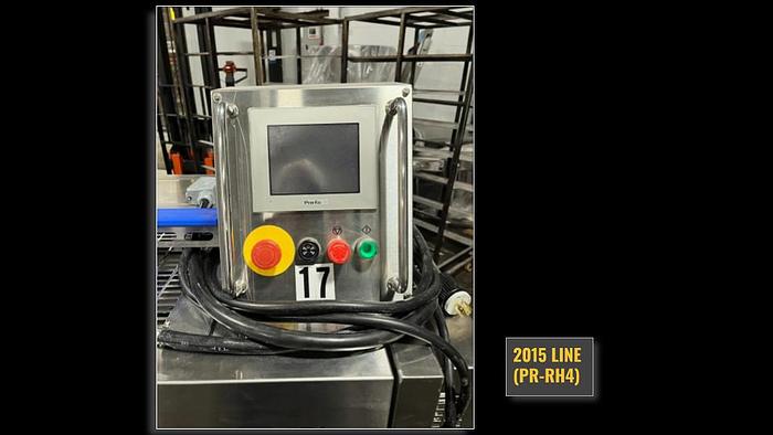 Used RHEON 2015 & 2017 DIVIDER/ROUNDER FORMING SYSTEM---USED only 75Hrs.