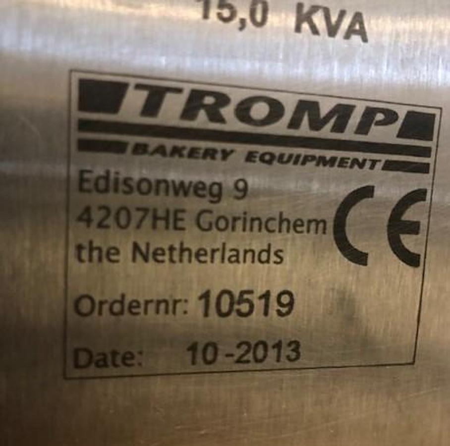 Used TROMP PITA BREAD FACTORY LINE