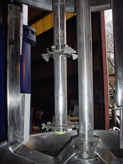 Used 100 GALLON HOCKMEYER DUAL SHAFT MIXER – S/S – VACUUM – JACKETED (#9212)