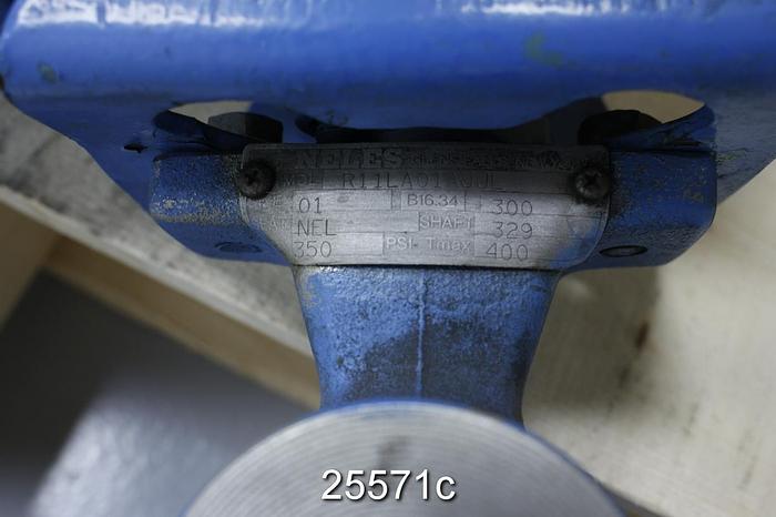 Used Neles Jamesbury R11LA01AJJL 1" Air Operated Ball Valve #25571