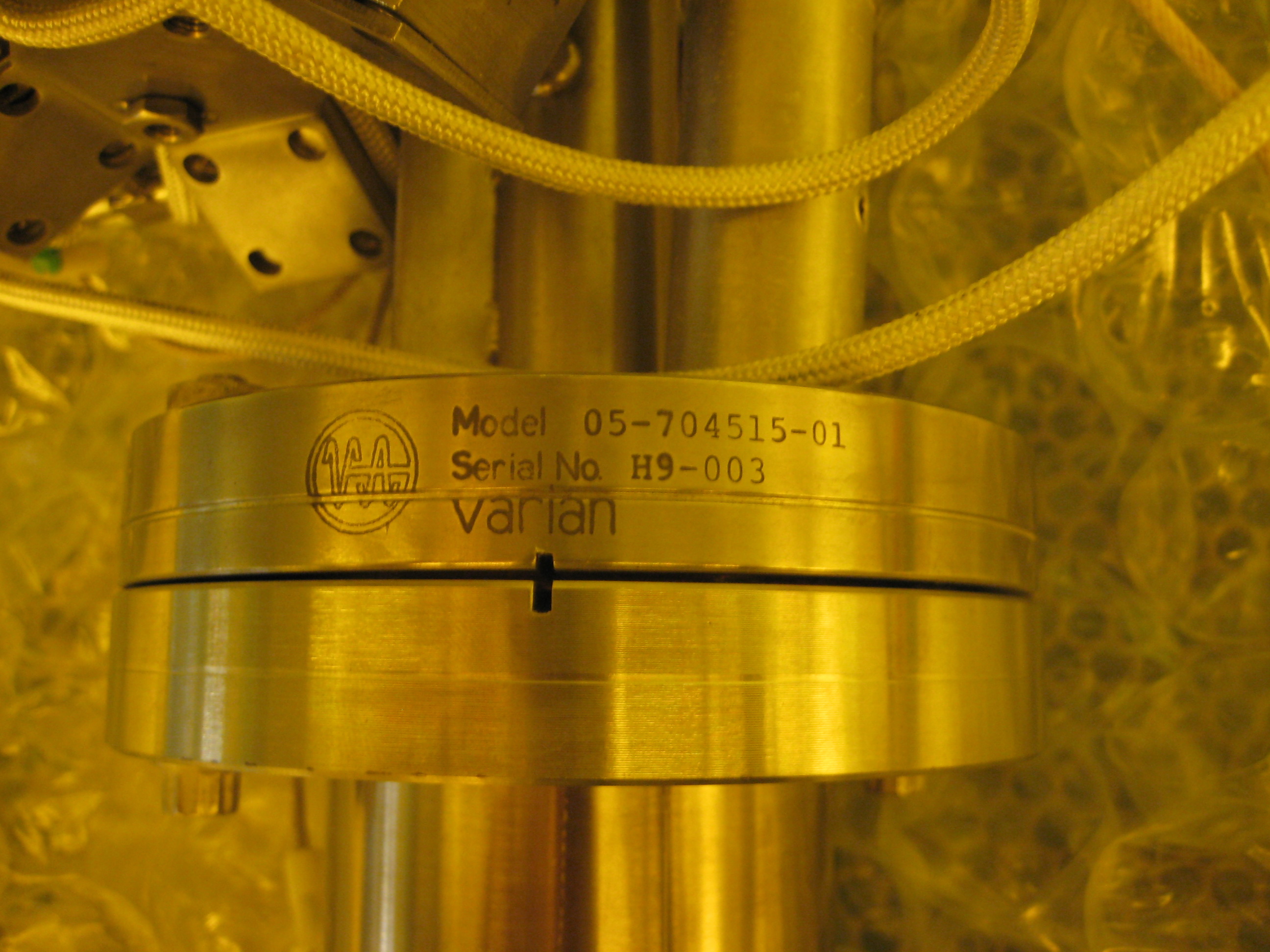 Used Varian   MBE Gas Injector