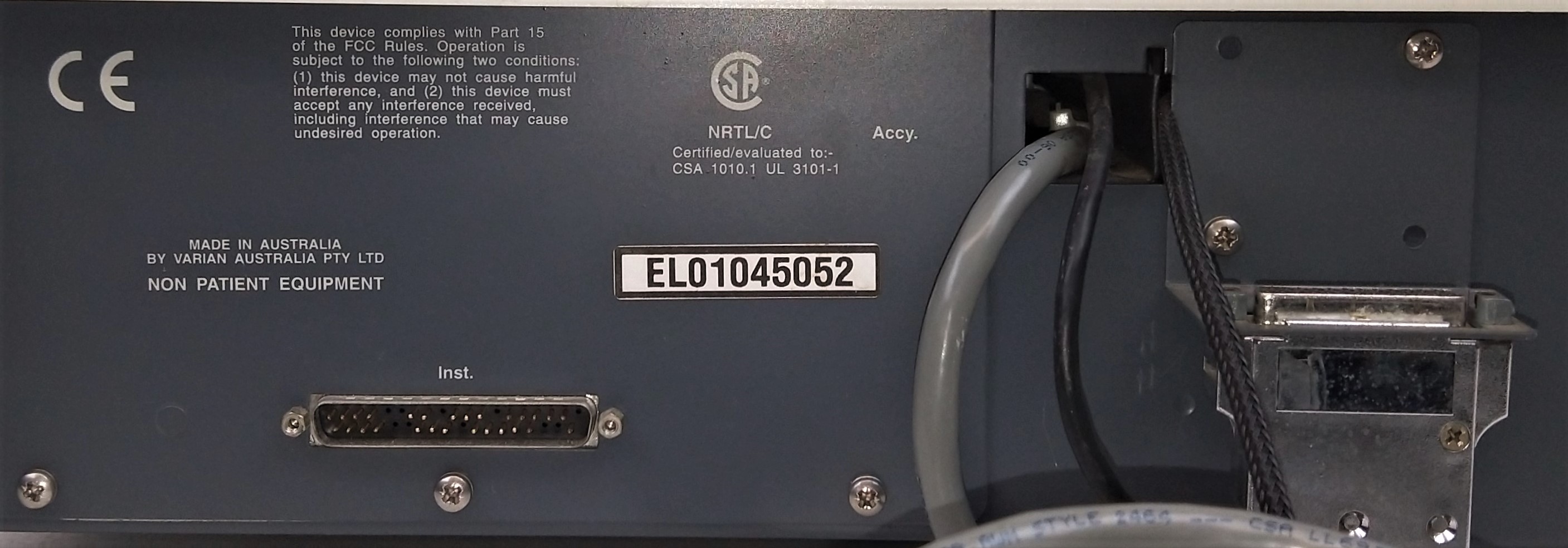 Used Varian Cary 50 Bio UV-Visible Spectrophotometer - 190 to 1100 nm