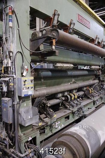 Used Jagenberg Vari-Dur Winder, 156" width, 7000 ft/min, 60" Diameter Roll #41523