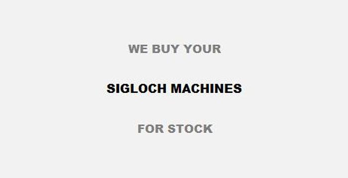 Used 2000 Used Sigloch machines