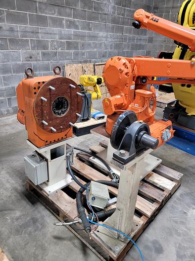 Used ABB IRB 2400L Industrial Robot with IRC5 controller and positioner