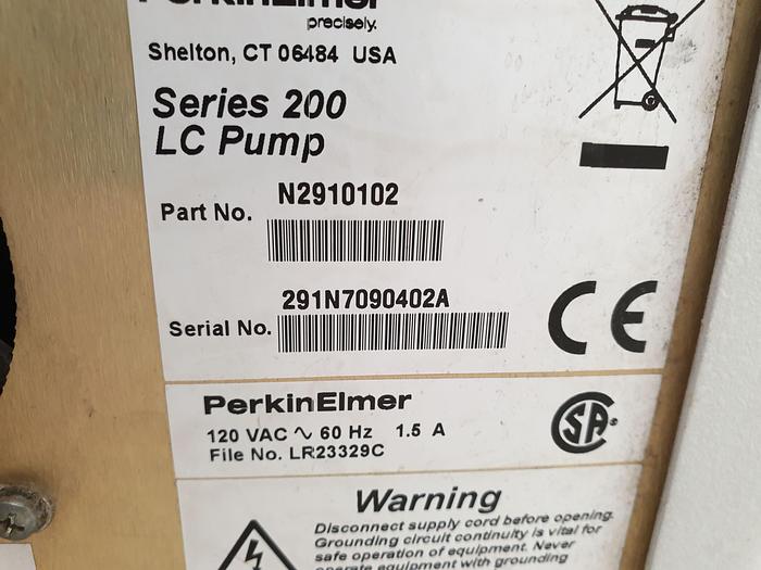 Used Perkin Elmer Series 200 HPLC System
