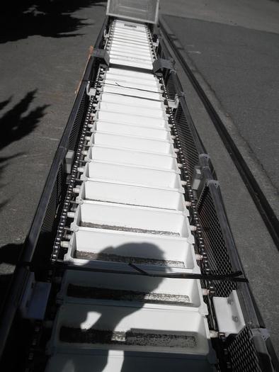 Used Elevator, Bucket, Z-Frame, 16' X 5' X 4', S/st, Meyer, #S741110