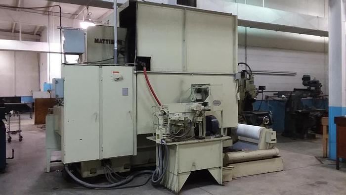 Used 1978 Mattison 48" Rotary Surface Grinder Model 24