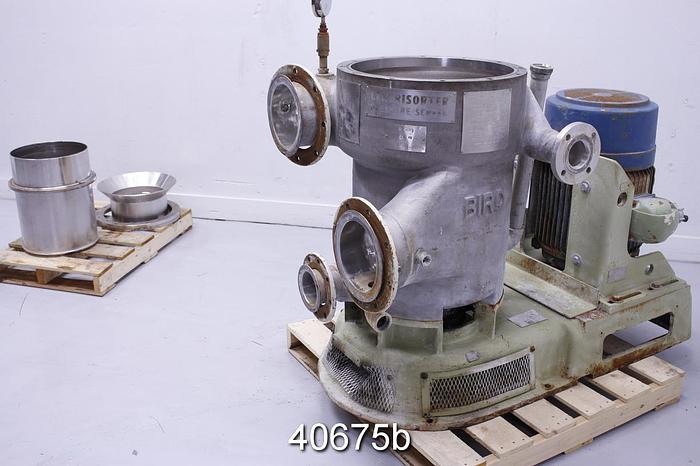 Used Bird 200 Pressure Screen #40675