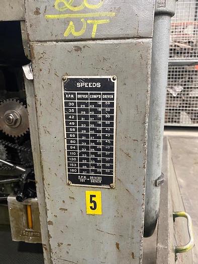 Used Gould & Eberhardt Gear Hobber Model 36H