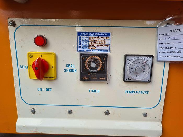 Used Amar Packaging Heat Shrink Chamber