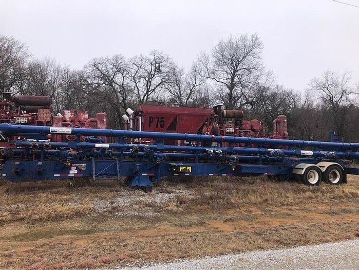 Used Frac Safety Manifold trailer