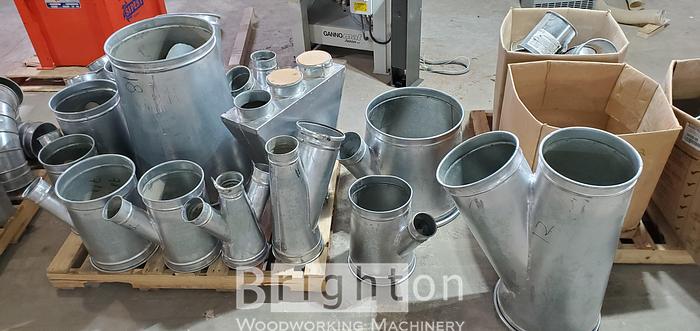 Used 2019 Nordfab Quickfit dust collector duct, Piping