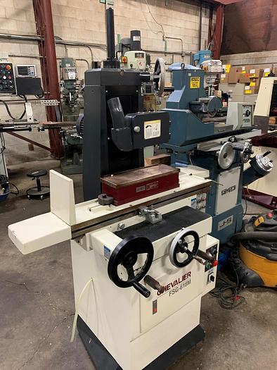 Used 6" X 18", CHEVALIER, FSG-618M, 2013, MANUAL SURFACE GRINDER