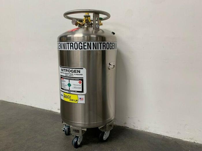 Used CHART Dura-Cyl 31836319 Liquid Nitrogen Container 230LP/230L