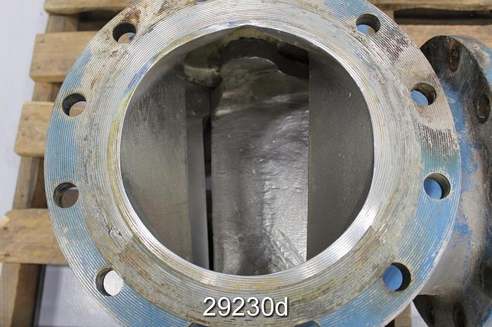 Used Dezurik 10" Hand Operated 3-Way Valve #29230