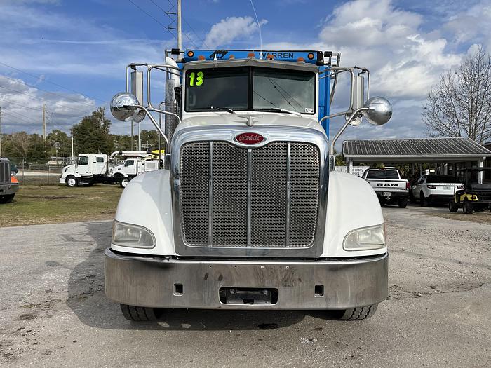 Used 2013 Peterbilt 386 Tri-Axle Dump Truck #5587