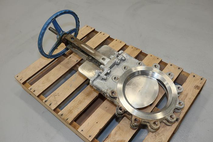 Used Velan 10" Hand Operated Knife Gate Valve #44206