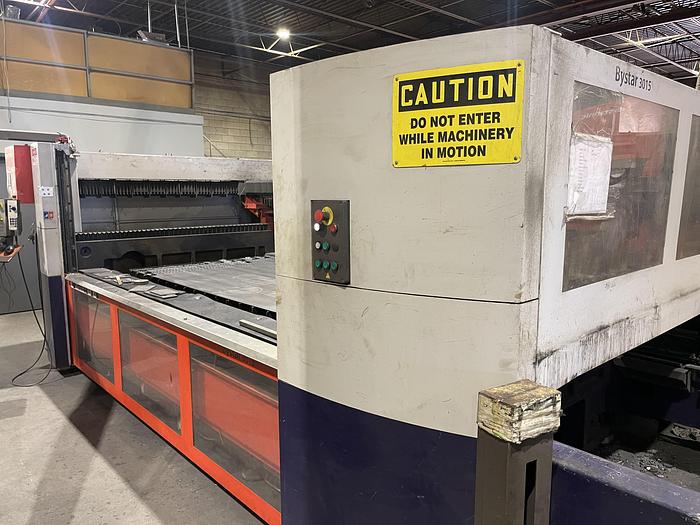 Used 4400 WATT, BYSTRONIC, MODEL BYLASER 4400, 2012, 5' X 10' CNC LASER