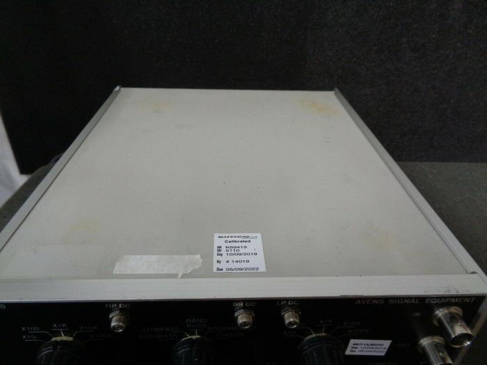 Used AVENS SIGNAL CONDITIONER AP220-5 24 dB/OCTAVE 20.Hz-2.0MHz
