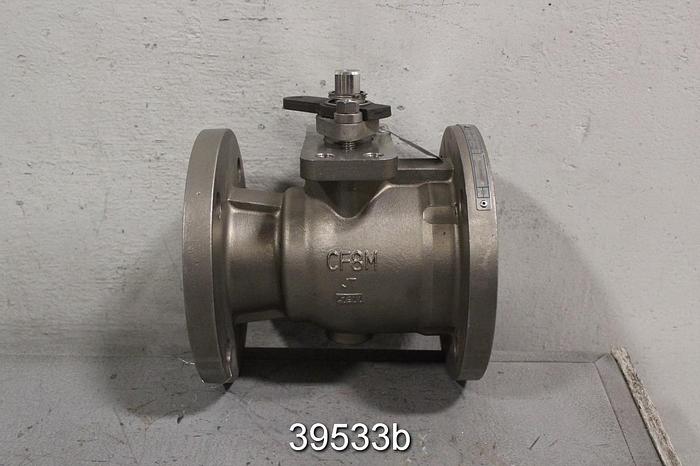 Unused Neles Jamesbury 3" Manual Ball Valve #39533