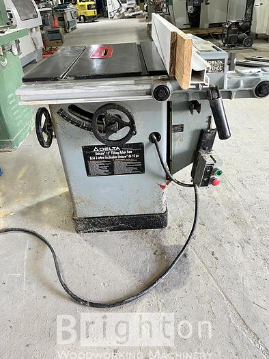 Used 1997 Delta 34-462 Unisaw Tilting Arbor Saw #CBM2326