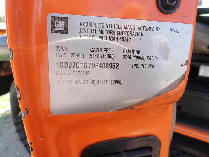 Used 2009 GMC TOPKICK C7500