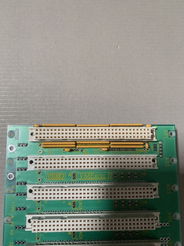 Used Vero VMExcel J1 243-413011 Backplane PCB Board