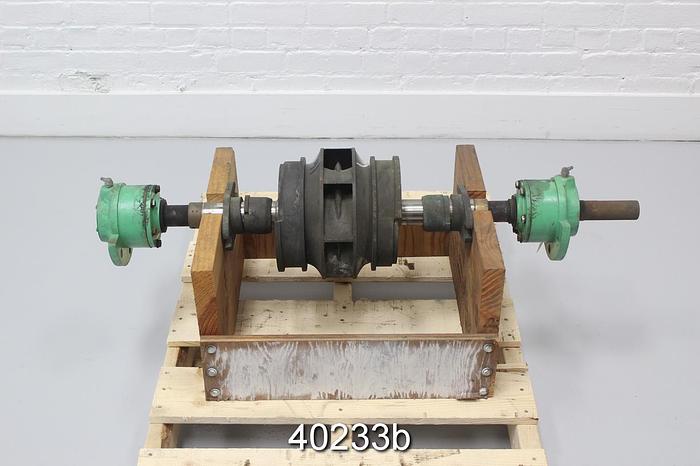Used Worthington 8LN10 Pump Rotating Assembly, 7-Vane, Bronze #40233