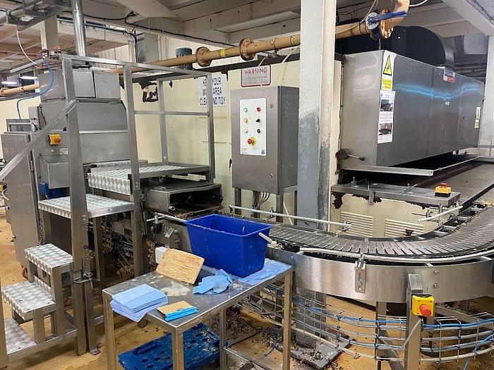 Used CAKE DEPOSITING LINE