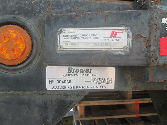 Used Supreme 26' Flatbed Truck Body