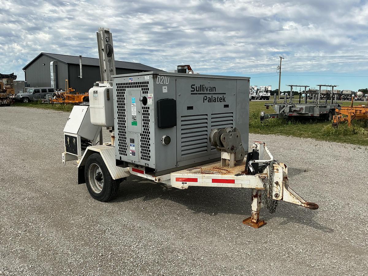 Used 2018 TSE UP70B Underground Cable Puller Utility Trailer
