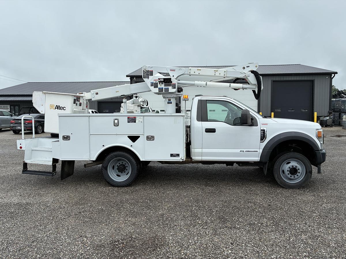 Used 2021 Ford F550 4X4 Altec AT40G Bucket Truck
