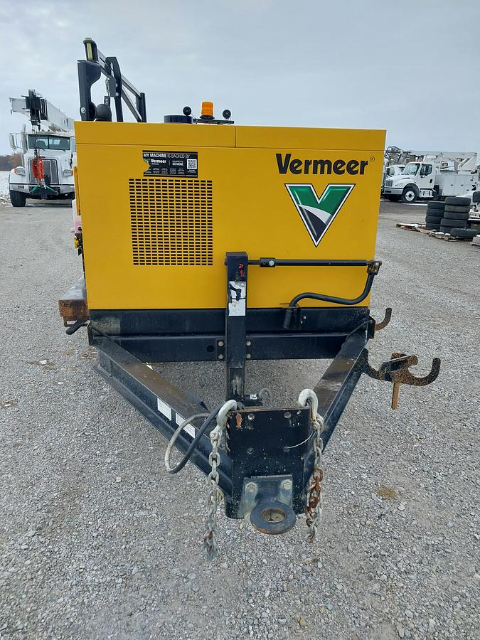 Used 2024 Vermeer LP573 XDT Vac Trailer - NEW SUCTION HOSE