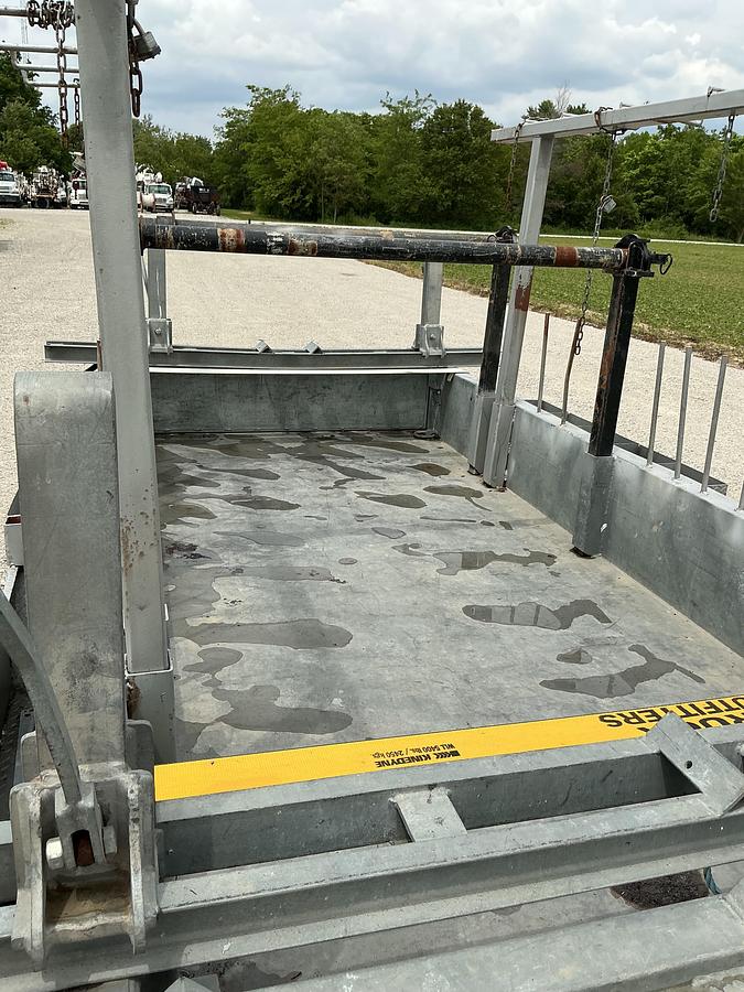 Used 2014 Brooks Brothers PT122-7KE Extendable Pole Trailer