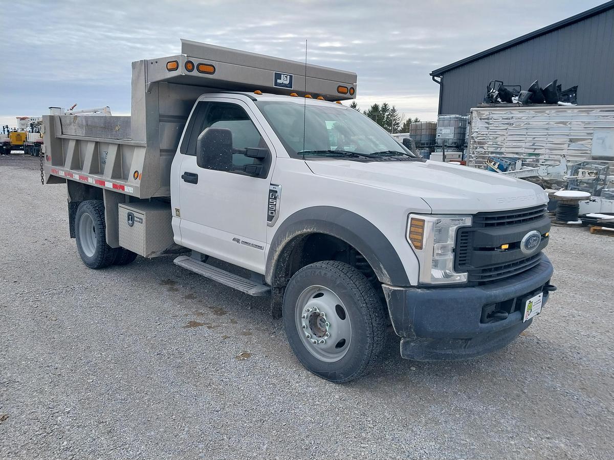 Used 2018 Ford F550 4x4 Dump Truck