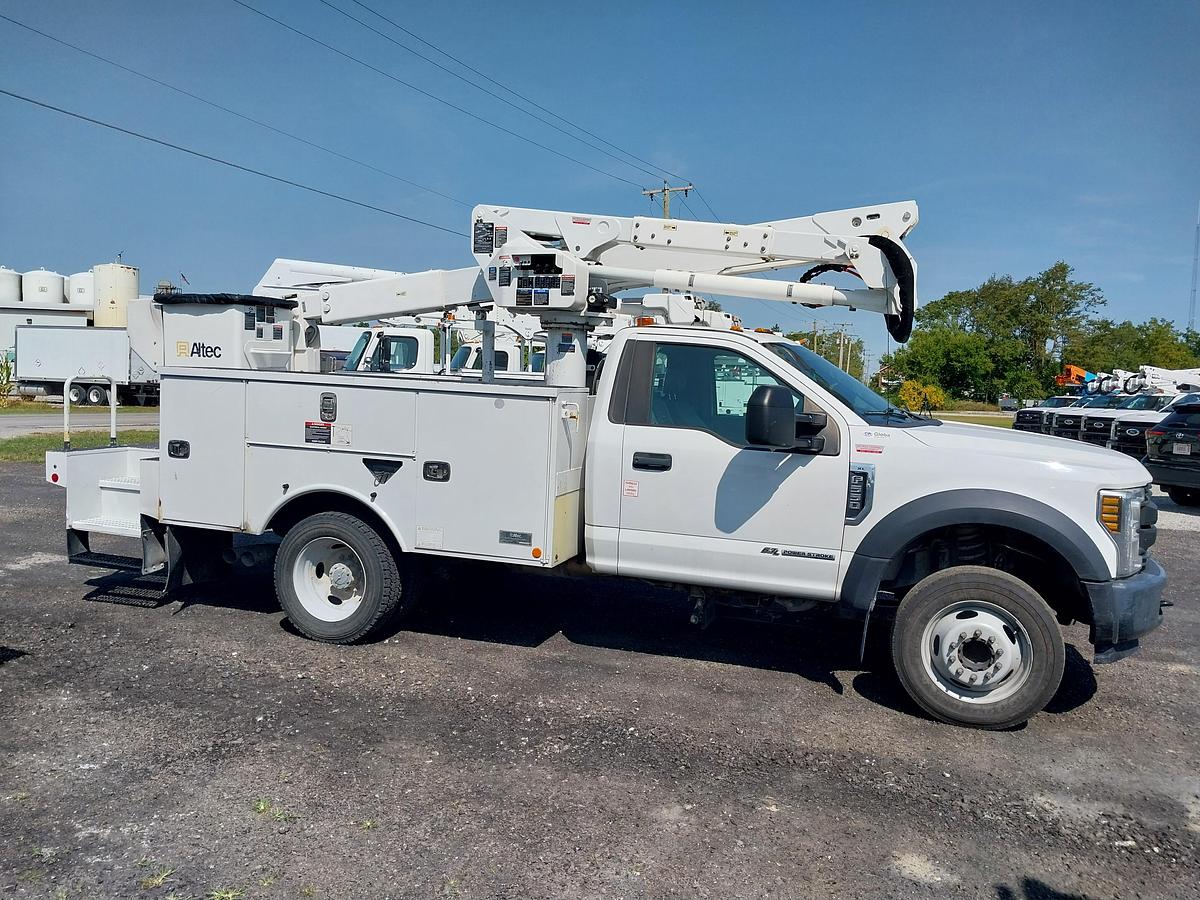 Used 2018 Ford F550, 6.7L Diesel, Altec AT40G