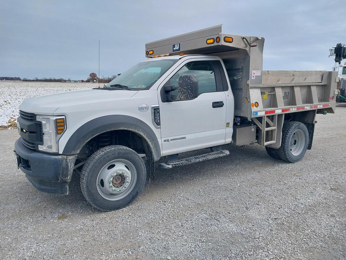 Used 2018 Ford F550 4x4 Dump Truck