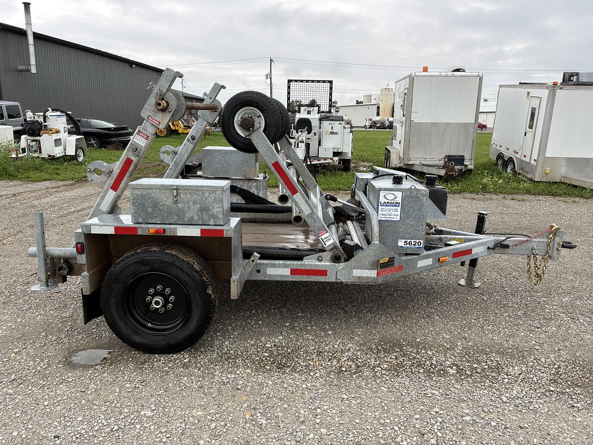 Used 2022 Larson LCT-5620 Cable Reel Trailer
